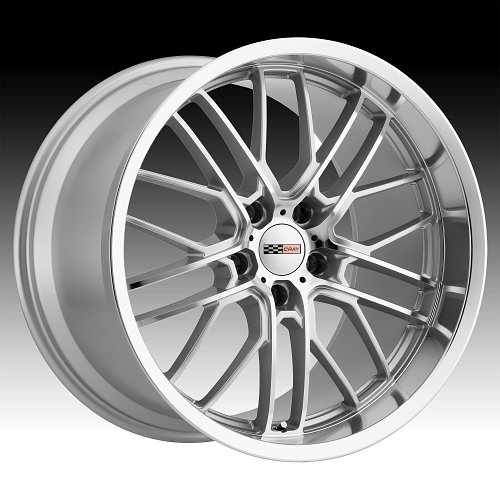 Cray Eagle Machined Silver Custom Corvette Wheels 1